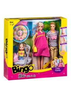 Bingo Bobi Little Family Dolls With Accessories 
