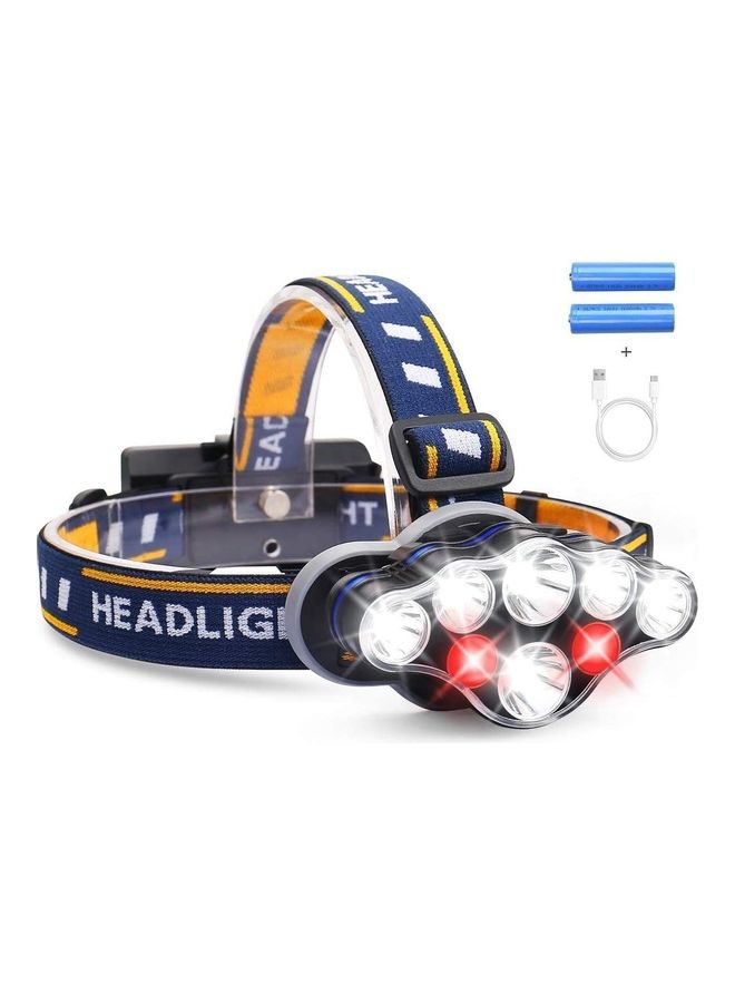 Sunshine USB Rechargeable Waterproof Head Lamp - Image 1