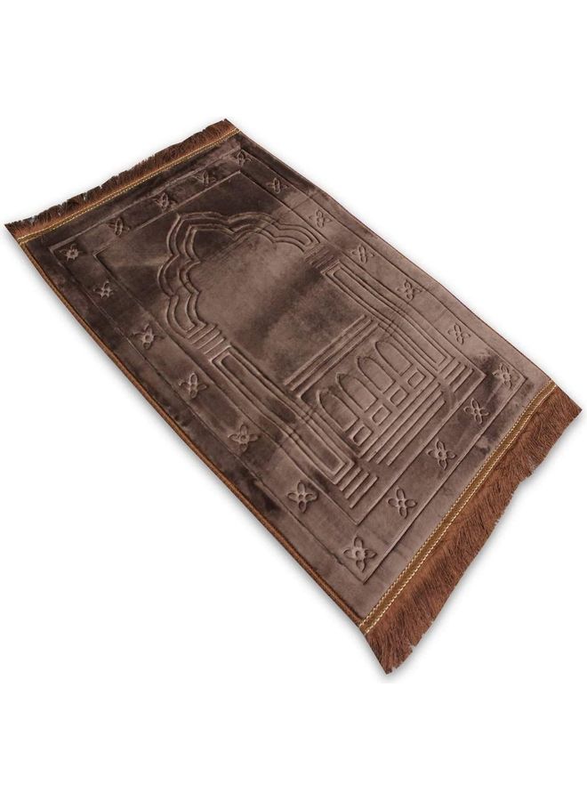 SUNDUS Innovative Prayer Mat Brown 120 x 80cm