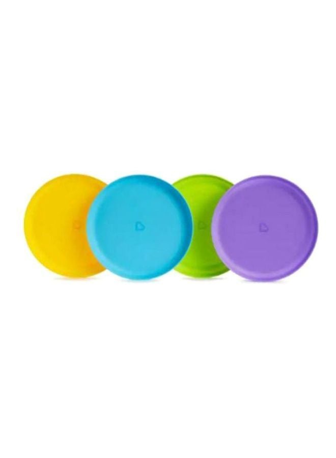 Munchkin - 4-Piece Round Shaped Plate Set - Image 1