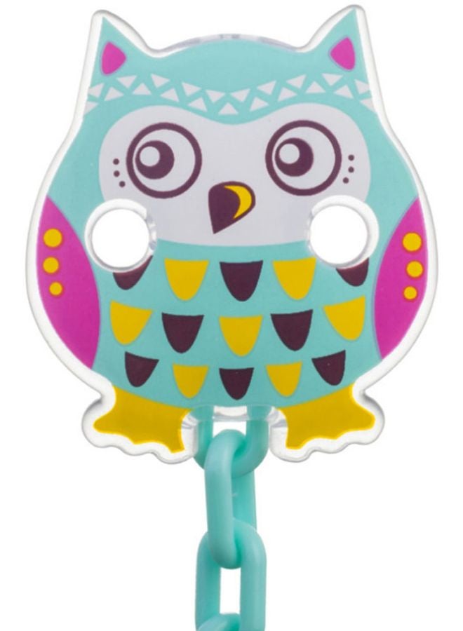 FARLIN Owl Shape Pacifier Clip, 3-6 Months - Image 3