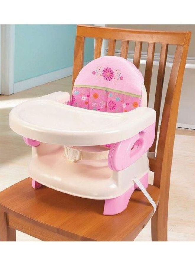 سامر إنفانت مقعد إسناد ديلوكس 2 في 1 بتصميمٍ قابلٍ للطي، من عمر 12 حتى 18 شهراً - وردي/ بيج - Image 3