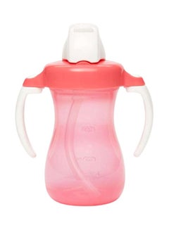 Petite Straw Bottle With Handle, 9+ M, 150 mL - Pink/White - v1615815507/N11583464A_1