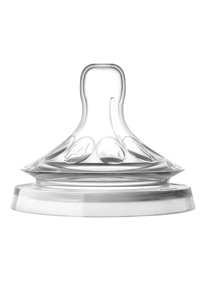 Philips Avent 2-Piece Natural Silicone Fast Flow Nipple - Image 1