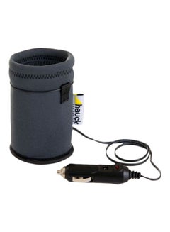 Feed Me In - Car Baby Cup Warmer For Travel Trip Car Bottle Heater For 12 V Cigarette Light Outlet, Grey