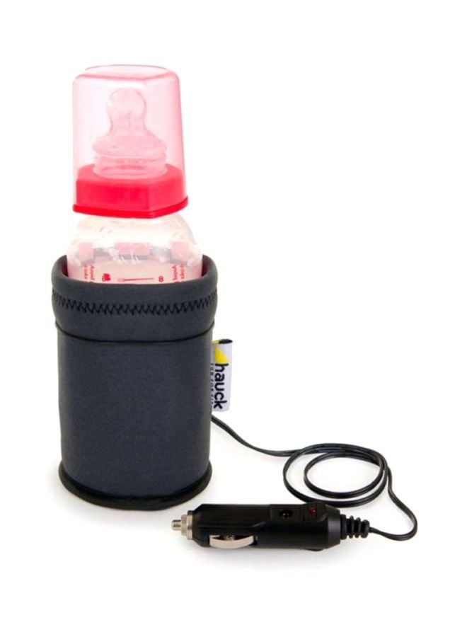 hauck - Feed Me In - Car Baby Cup Warmer For Travel Trip Car Bottle Heater For 12 V Cigarette Light Outlet, Grey - Image 1