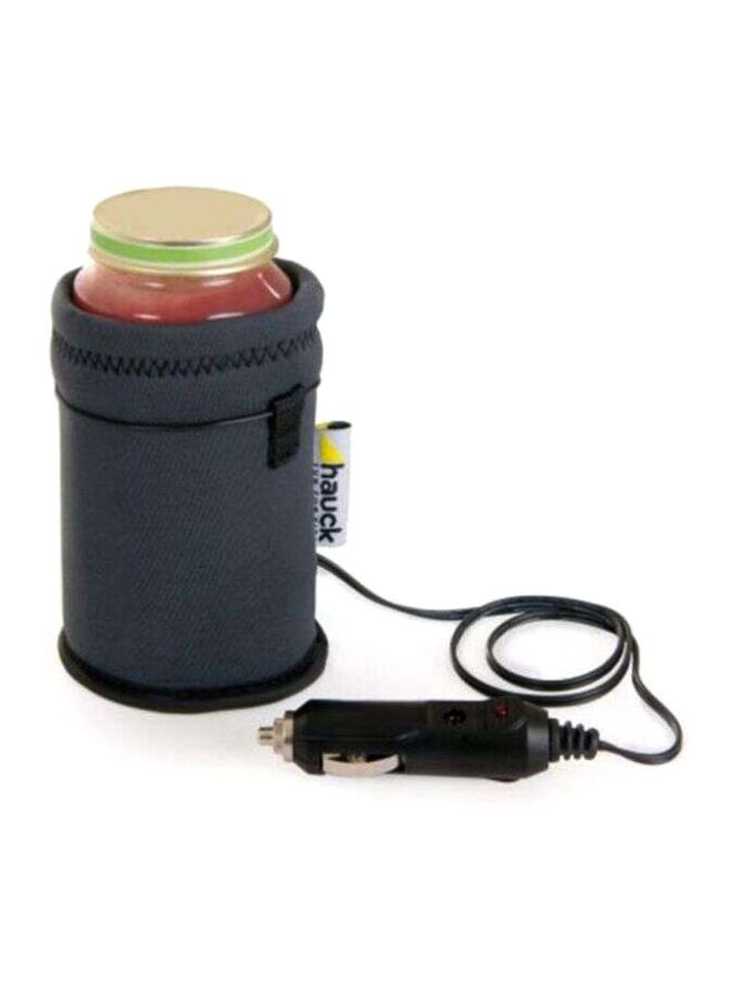 hauck - Feed Me In - Car Baby Cup Warmer For Travel Trip Car Bottle Heater For 12 V Cigarette Light Outlet, Grey - Image 1