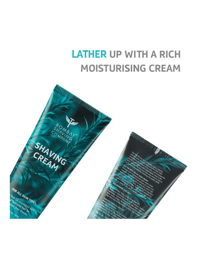 BOMBAY SHAVING COMPANY Shaving Cream 100grams  - Image 3