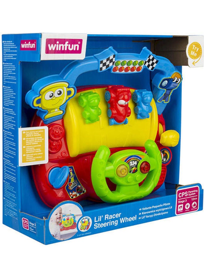 WinFun CEC LIL' RACER STEERING WHEEL 29x28x6.5cm
