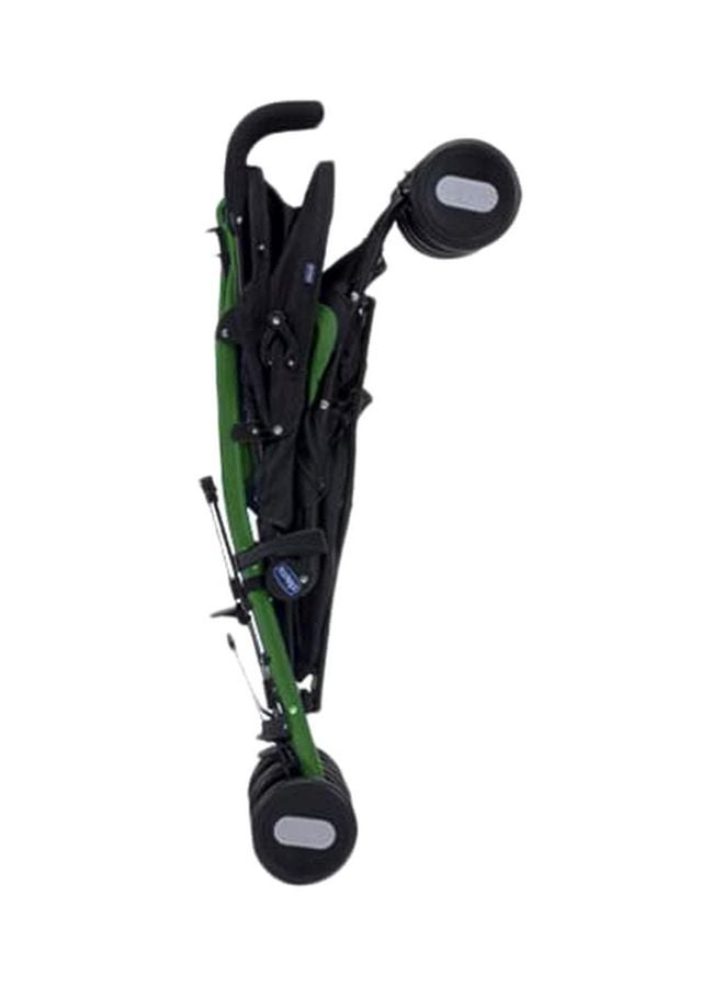 Chicco - Portable Foldable Comfortable Canopy Echo Stroller With Removable Bumper Bar Green - Image 1