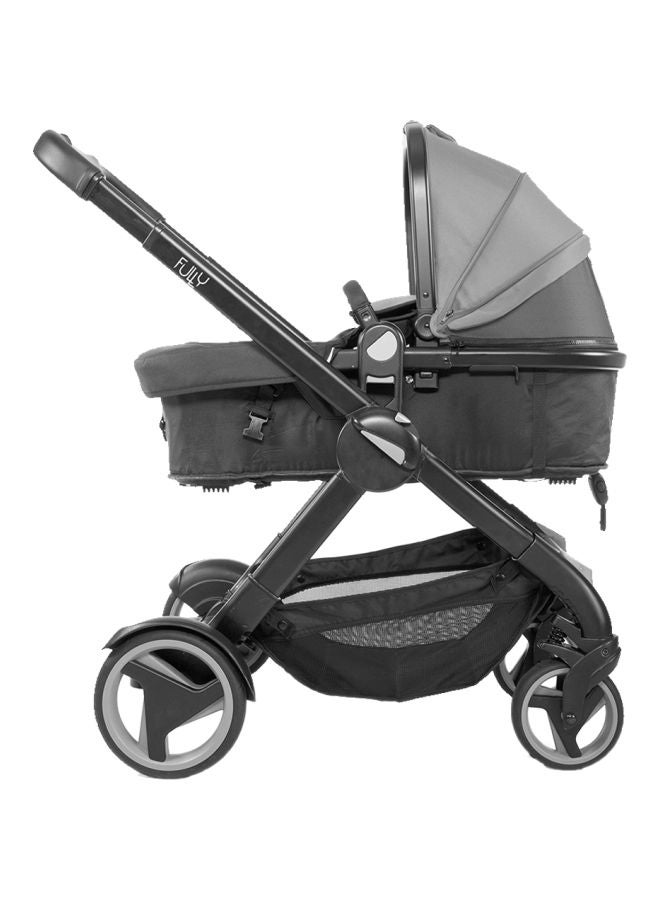 Fully Foldable Baby Single Stroller Convertible 2-In-1 0M-3Y