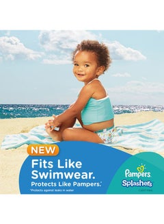 Pampers Splashers Diaper Pants, Size 5-6, 14+Kg, 10 Diapers  - Image 3