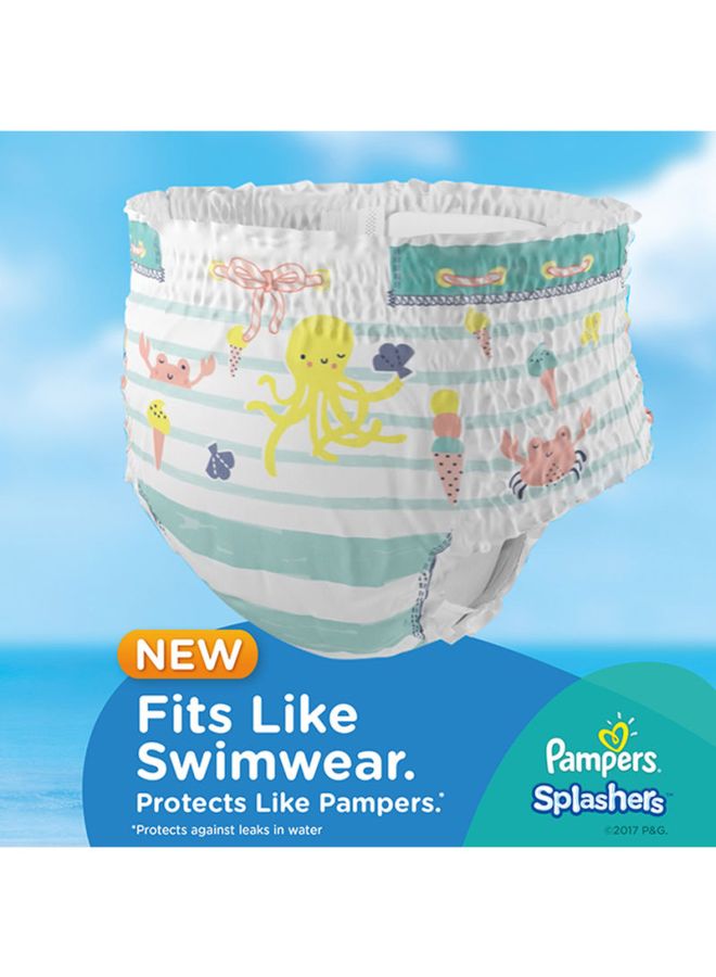 Pampers Splashers Diaper Pants, Size 5-6, 14+Kg, 10 Diapers  - Image 4