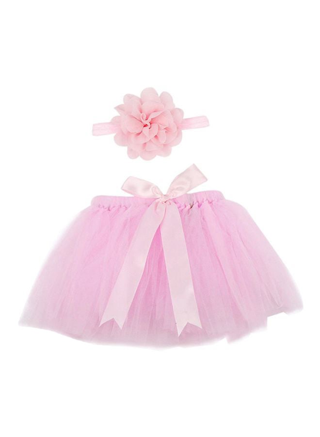 Beauenty - Tutu Skirt And Headband Photography Props Outfit - Image 1
