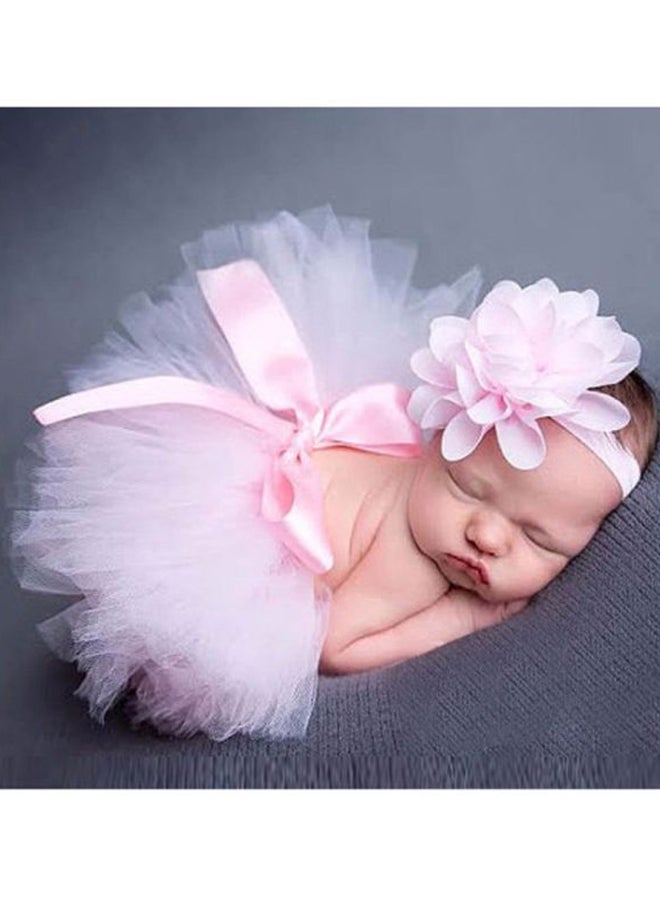 Beauenty - Tutu Skirt And Headband Photography Props Outfit - Image 1