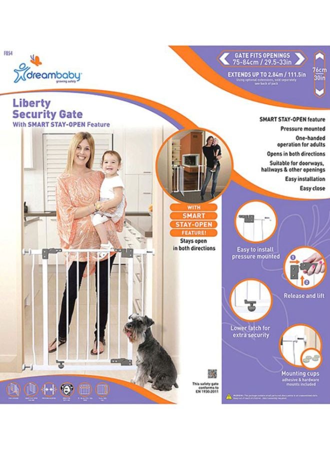 dreambaby Liberty Doorway Safety Gate - 75x73x2.5 cm  - Image 3