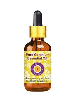 ديف هيربس زيت إبرة الراعي العطري النقي (Pelargonium Graveolens) طبيعي 100% ومقطر بالبخار بدرجة علاجية للعناية الشخصية، 10 مل  - Image 1