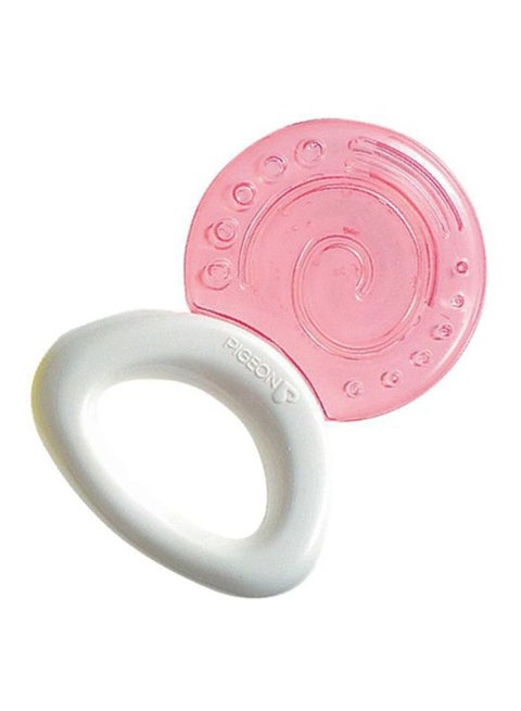 Cooling Teether, 4+ Months - Circle, Pink/White