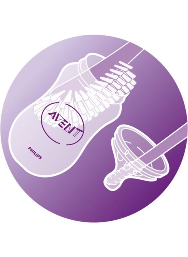 فرشاة تنظيف لزجاجة الرضاعة والحلمة - رمادي - Image 5