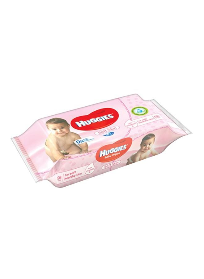 HUGGIES Baby Wipes, 56 Count