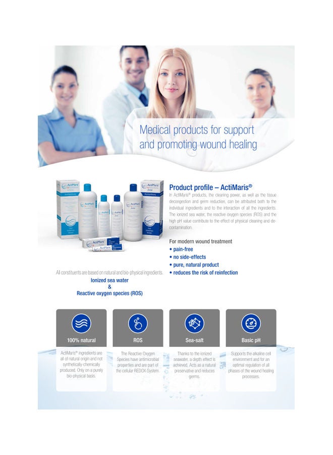 ActiMaris - Sensitive Wound Irrigation Solution - Image 1