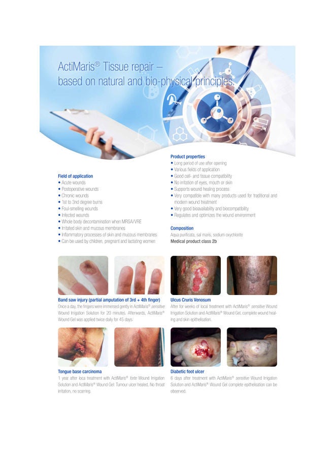 ActiMaris - Sensitive Wound Irrigation Solution - Image 1