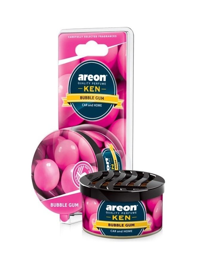 أريون مجموعة معطر جو كين للسيارة مع عطر 35 مل من قطعتين - رائحة بابل جم - Image 3