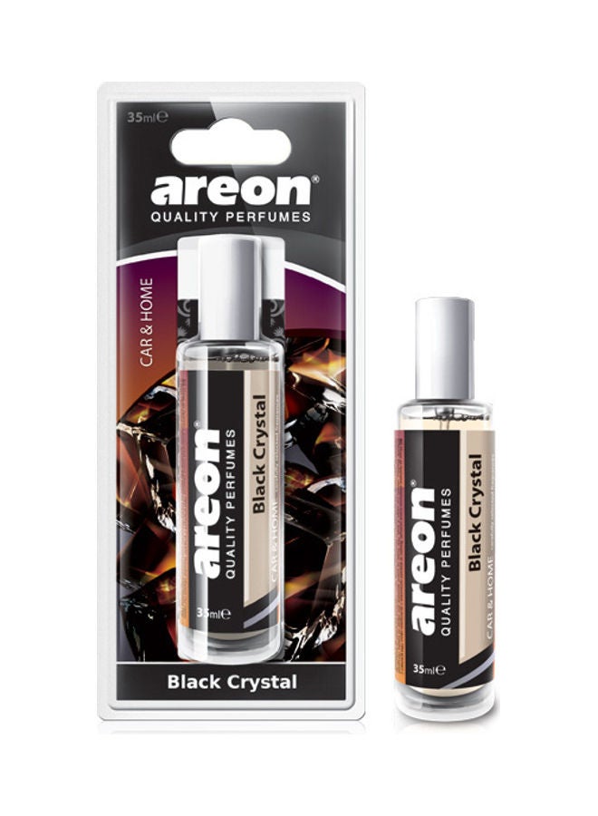 أريون - مجموعة معطر جو كين للسيارة مع عطر 35 مل من قطعتين - رائحة بلاك كريستال - Image 1