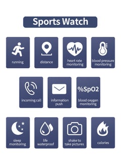 Generic Touchscreen Sports Smart Watch Black  - Image 5