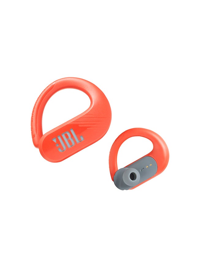 JBL - Endurance Peak II True Wireless In-Ear Headphones Coral - Image 1
