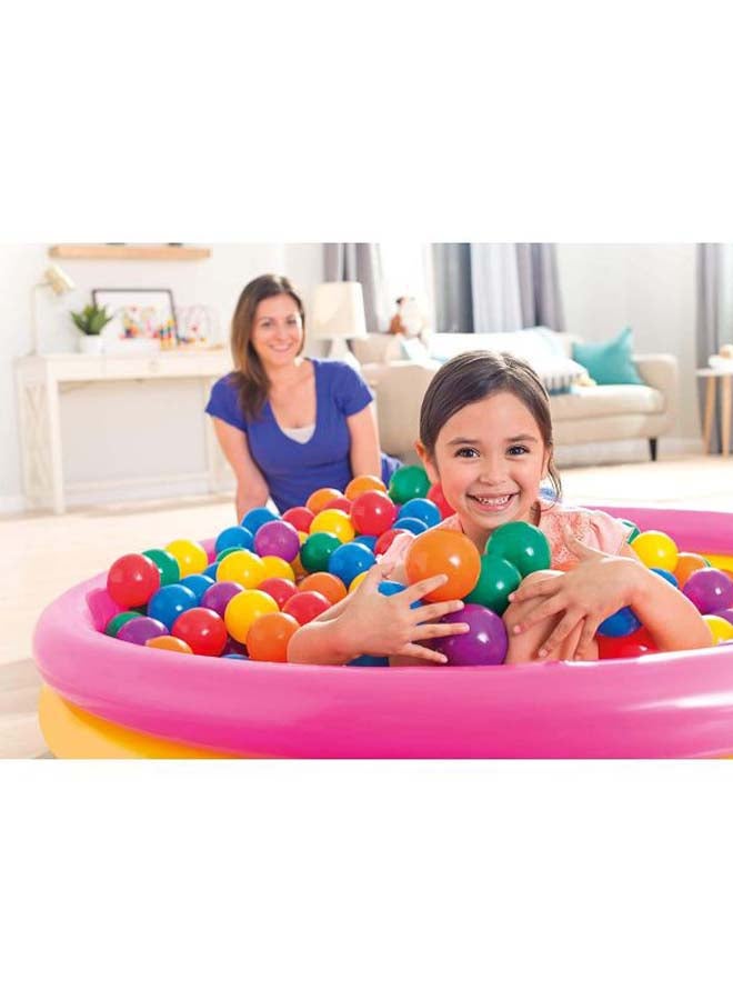 INTEX 100-Piece Fun Balls Toy Set 1553167415-12660  - Image 3