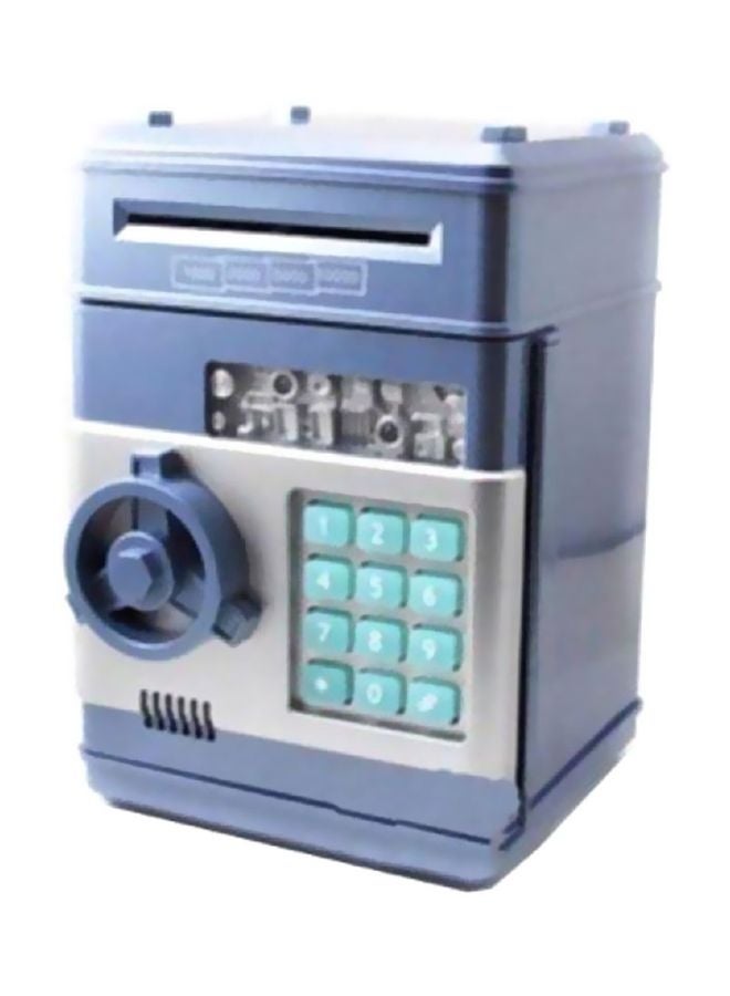 مجسم صغير لماكينة الصرف الآلي للبنك الإلكتروني بنظام تأمين النقود