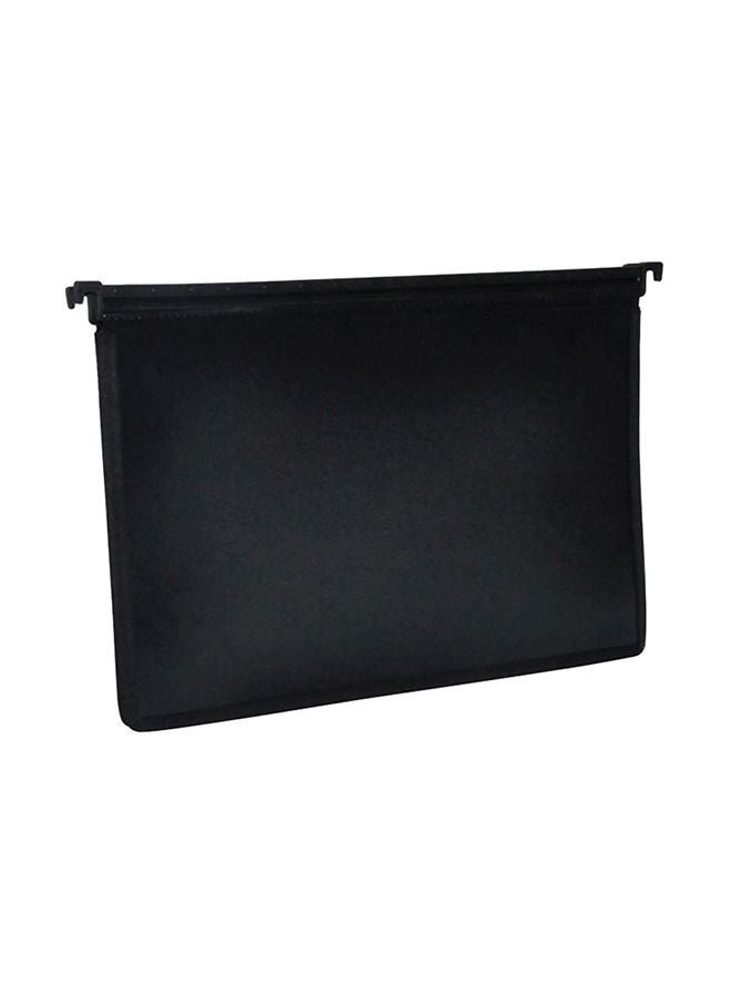 FIS Heavy Duty File Holder With Extendable Bottom Black - Image 2
