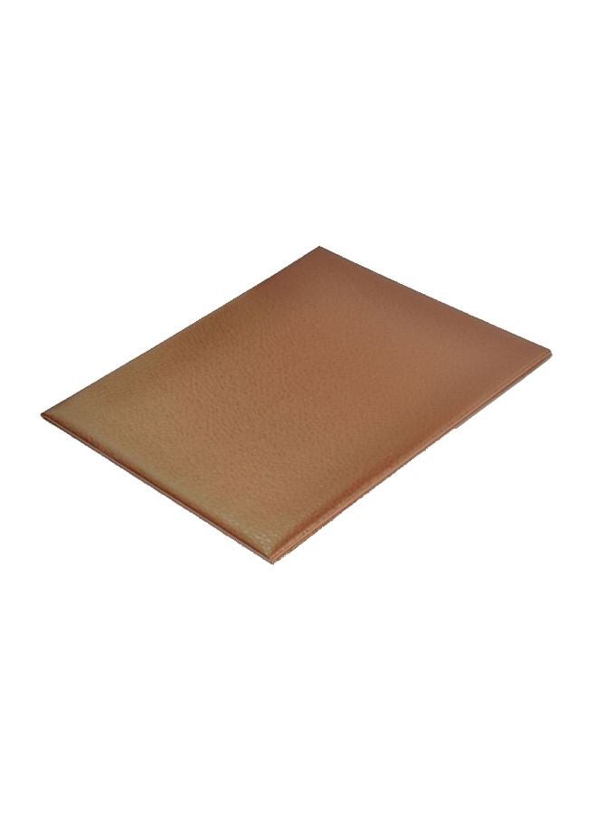 FIS A4 Single Sided Certificate Folder Brown  - Image 1