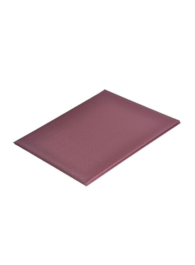 FIS A4 Single Sided Certificate Folder Violet  - Image 1