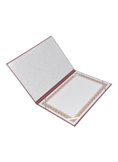 FIS A4 Single Sided Certificate Folder Violet  - Image 2