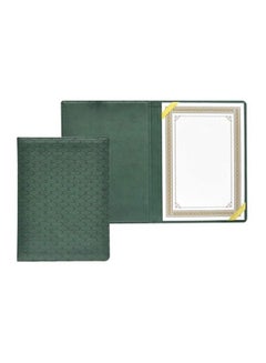FIS Certificate Folder With Gift Box Green/White  - Image 2