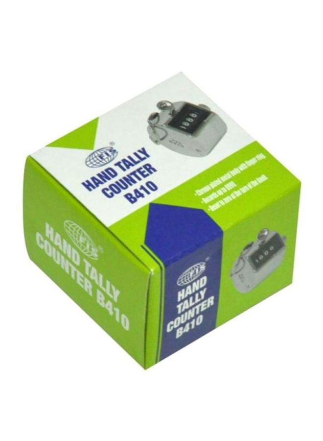 FIS Hand Tally Counter Silver/Black - Image 2