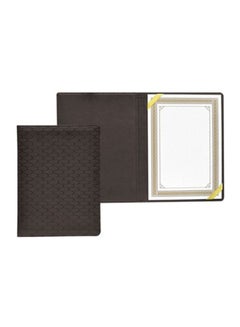 FIS A4 PU Certificate Folder Grey 