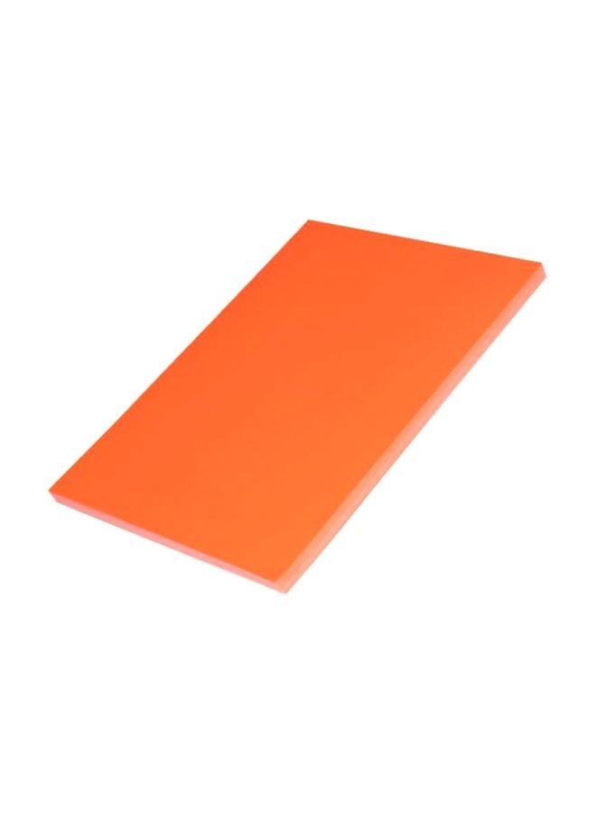 FIS 100-Sheets A4 Color Label Orange  - Image 1