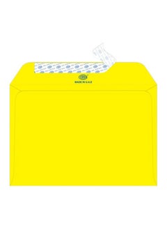 FIS 50-Piece Peel And Seal Envelope Set Lemon  - Image 1