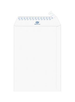 FIS 25-Piece Executive Laid Paper Peel And Seal Envelope Set White  - Image 1
