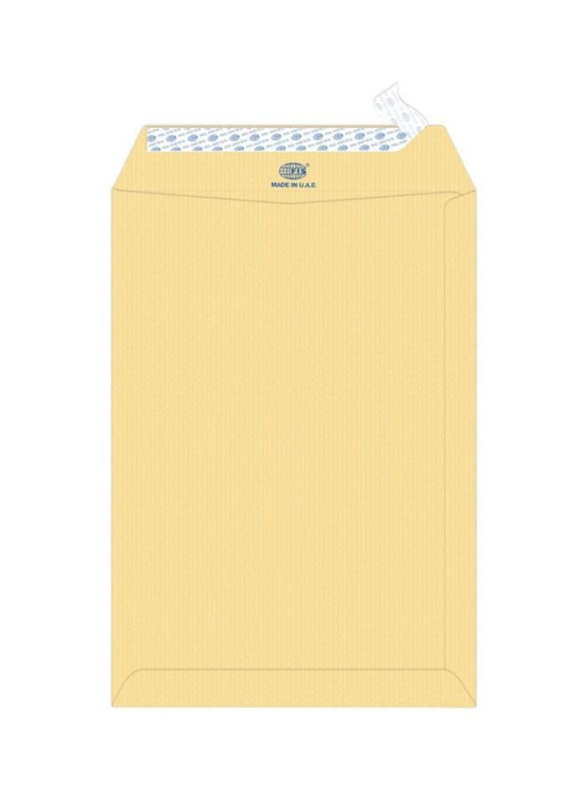FIS 50-Piece Manila Peel And Seal Envelope Set Cream - Image 1