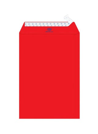50-Piece Peel And Seal Envelope Set Red - v1615826523/N20174895A_1