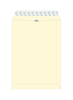 FIS 50-Piece Laid Paper Envelopes Peel & Seal, Camille Off White Color, C4 (324 X 229 Mm), 100 Gsm - Fsee1027Pbow50 Camille Off White  - Image 1