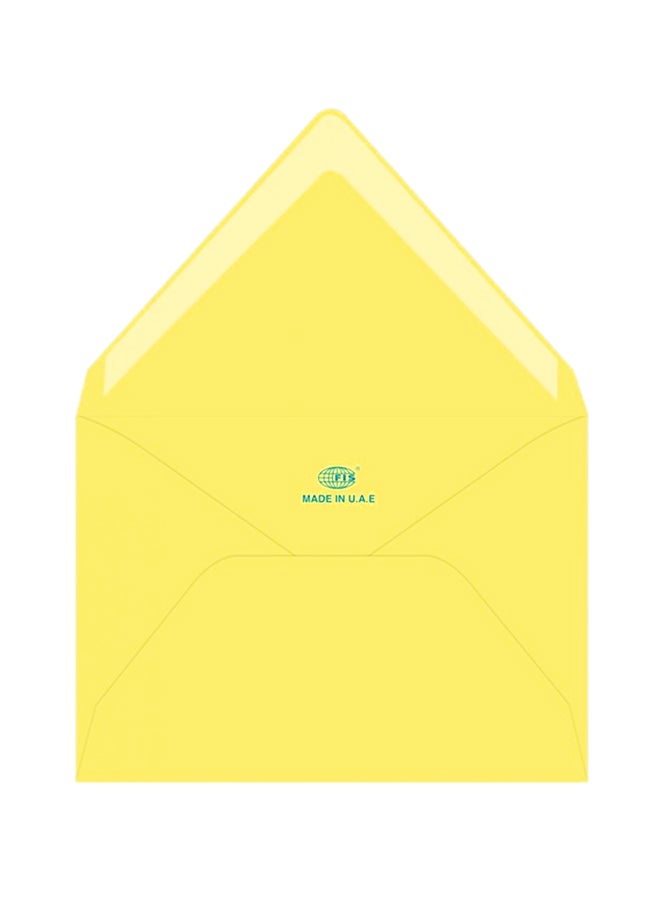 FIS 50-Piece Executive Envelope Set Yellow - Image 1
