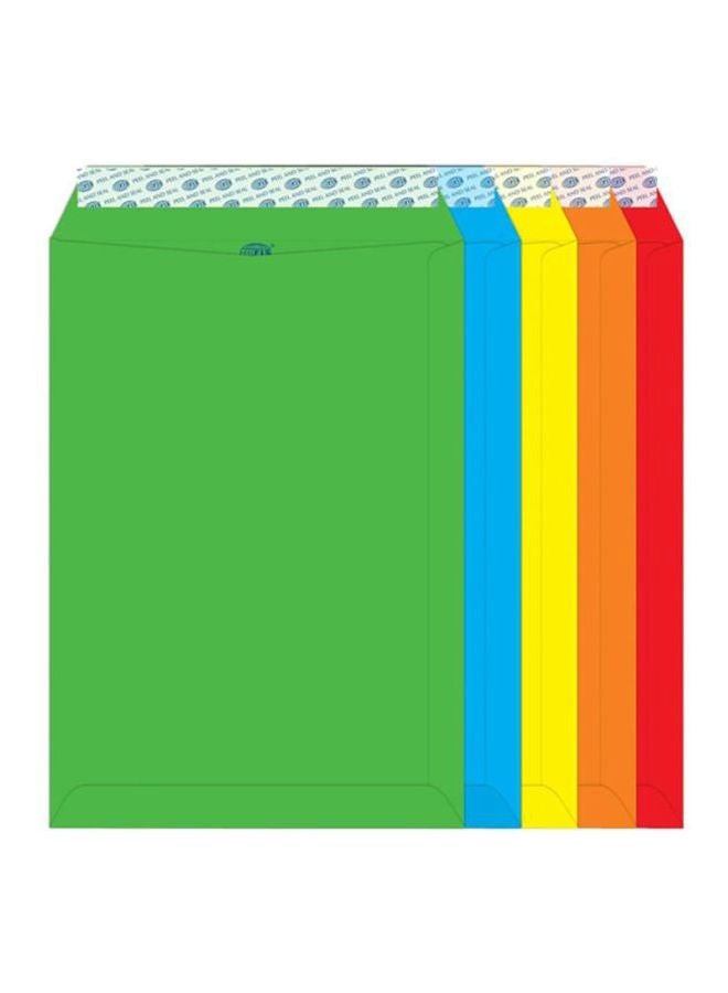 FIS - 50-Piece Colour Envelopes Multicolour - Image 1
