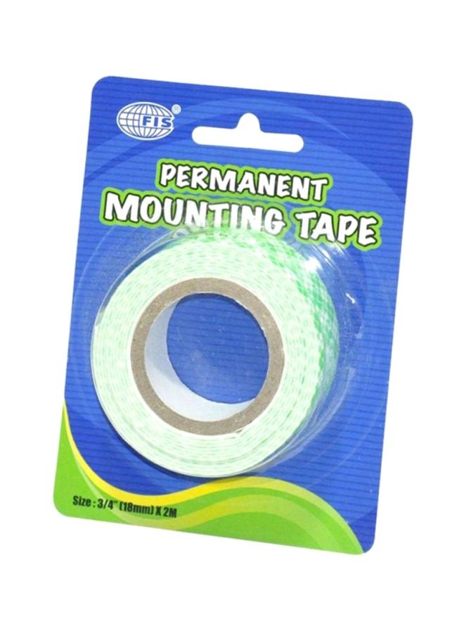 FIS Double Sided Foam Tape Clear