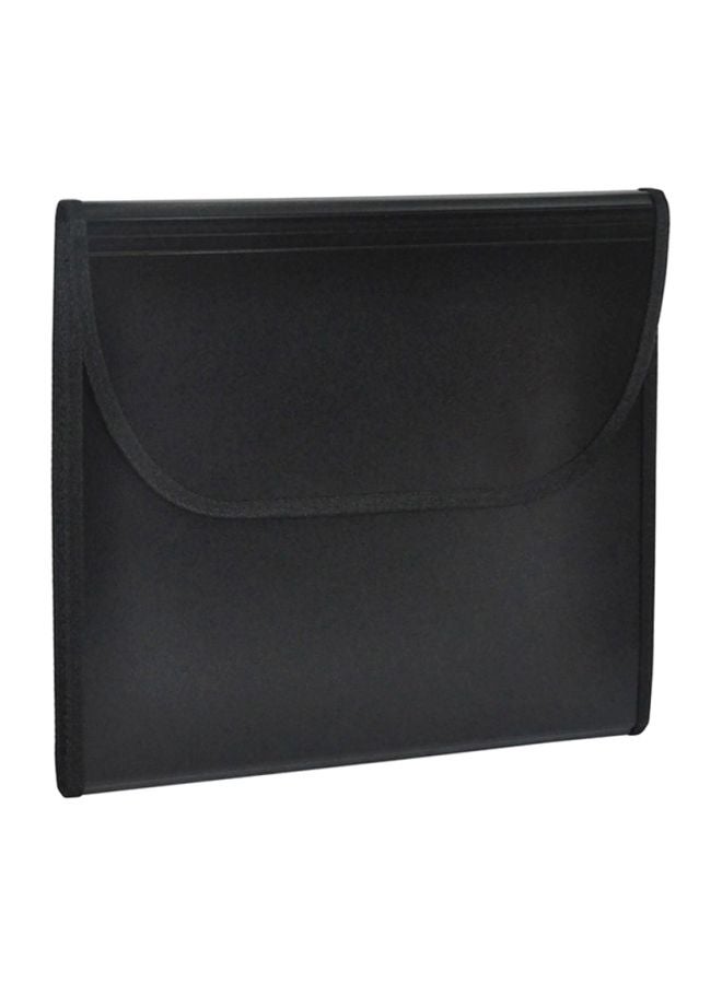 إف اي أس  حقيبة لحفظ مجموعة من الملاحظات والملفات بمقاس A4 أسود - Image 1