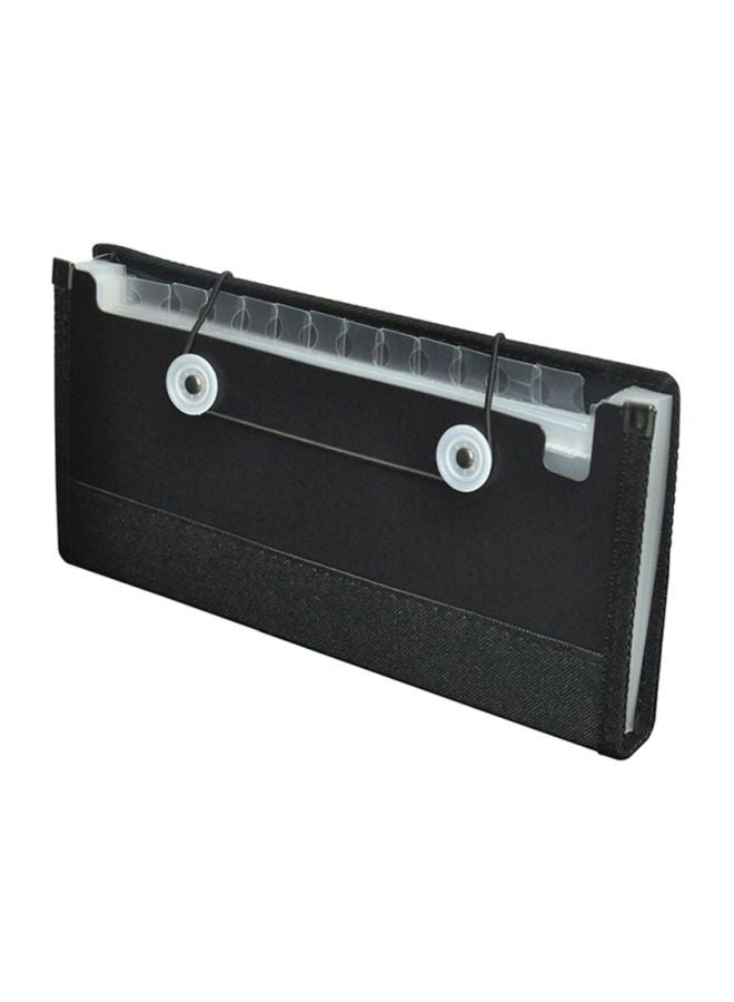 FIS Expanding Wallet Black - Image 1